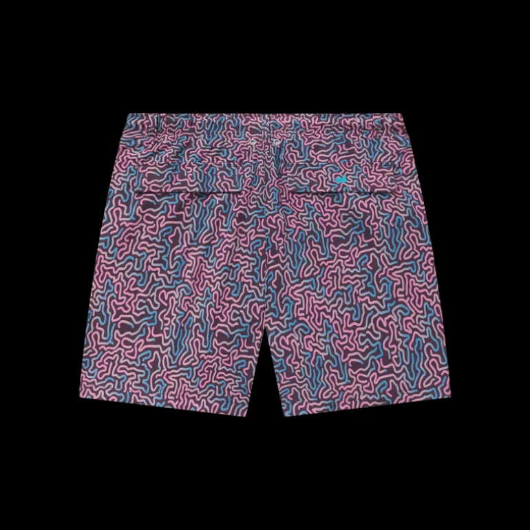 Youth Harbor Stretch Trunk - Coral Fades