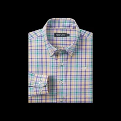 Youth Juban Check Dress Shirt