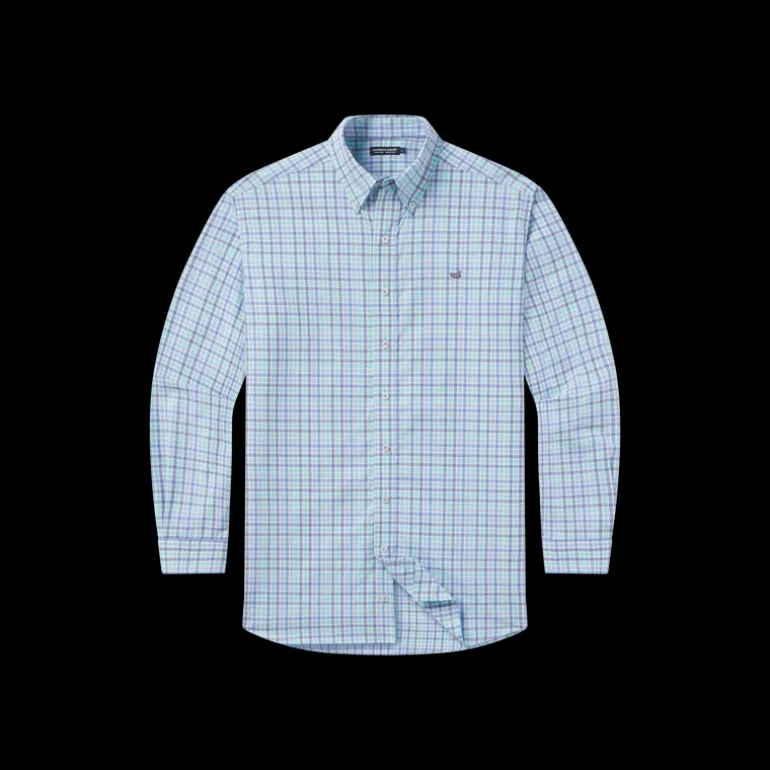 Youth Juban Check Dress Shirt