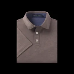 Youth Lisbon Heather Performance Polo