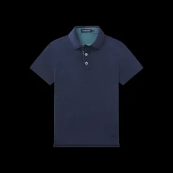Youth Lisbon Heather Performance Polo