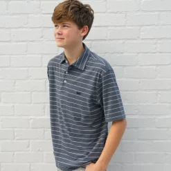 Youth MarshLUX Bartlett Performance Polo