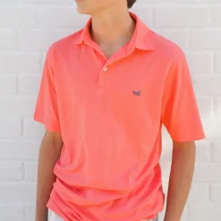 Youth MarshLUX Mangrove Pique Polo