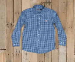 Youth Memphis Gingham Dress Shirt