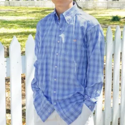 Youth Middleton Windowpane Dress Shirt
