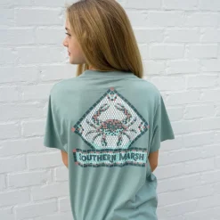 Youth Mosaic Crab Tee