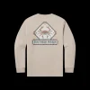Youth Mosaic Crab Tee - Long Sleeve