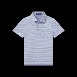 Youth Nantucket Relaxed Polo - Stripe