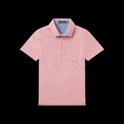 Youth Nantucket Relaxed Polo - Stripe