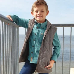 Youth Newton Quilted Vest