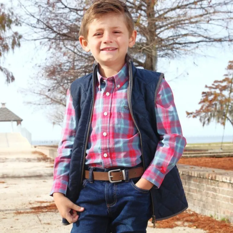 Youth Newton Quilted Vest