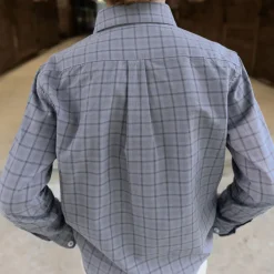 Youth Oak Grove Washed Gingham Dress Shirt