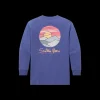Youth Paper Mountains Tee - Long Sleeve