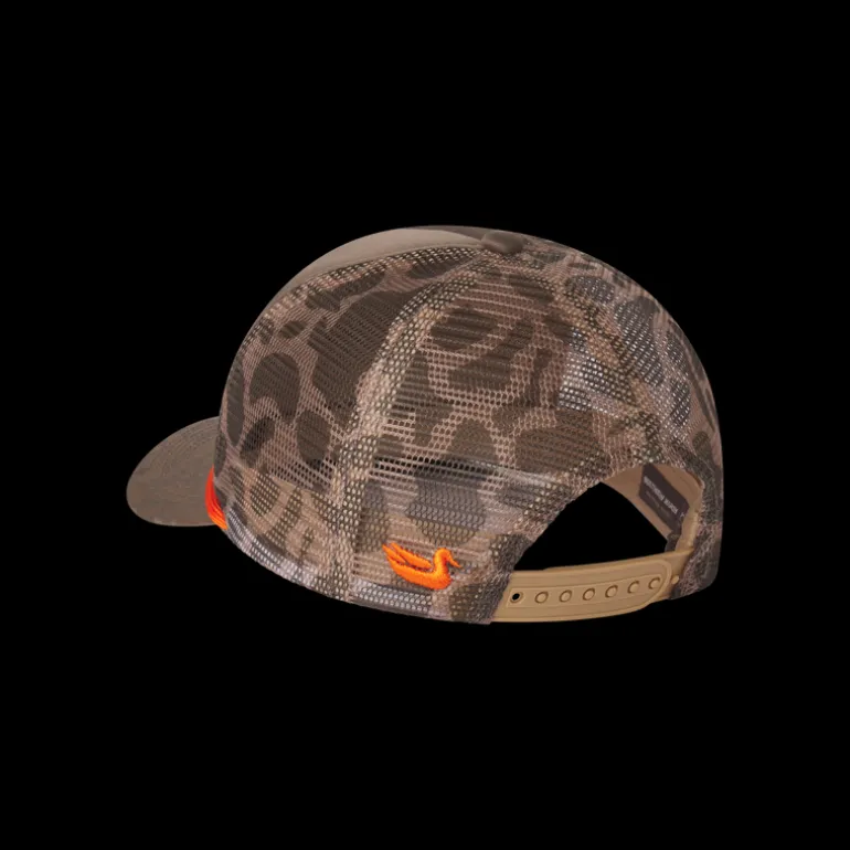 Youth Pintail Trucker Hat - Retro Camo