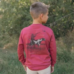 Youth Pointer Uplander Tee - Long Sleeve