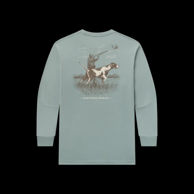 Youth Pointer Uplander Tee - Long Sleeve