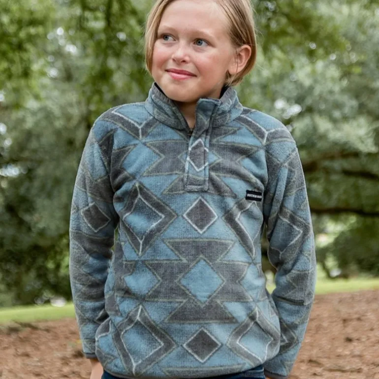 Youth Pueblo Aztec Pullover