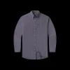 Youth Sabine Washed Check Dress Shirt