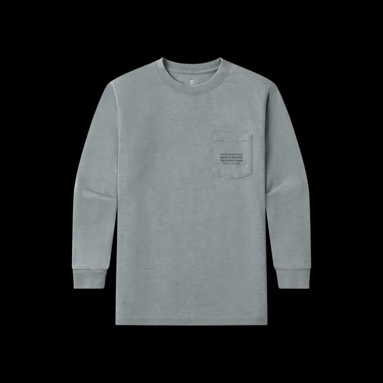 Youth SEAWASH™ Tee - Campfire - Long Sleeve