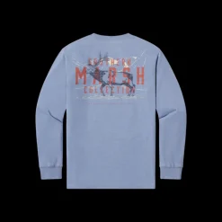 Youth SEAWASH™ Tee - Etched Elk - Long Sleeve