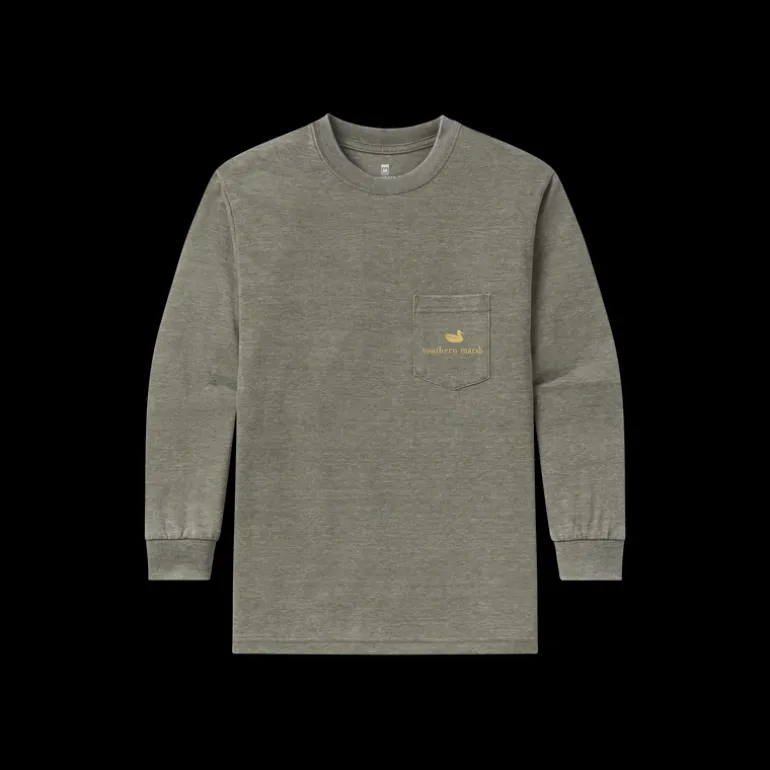 Youth SEAWASH™ Tee - Mallard in the Making - Long Sleeve