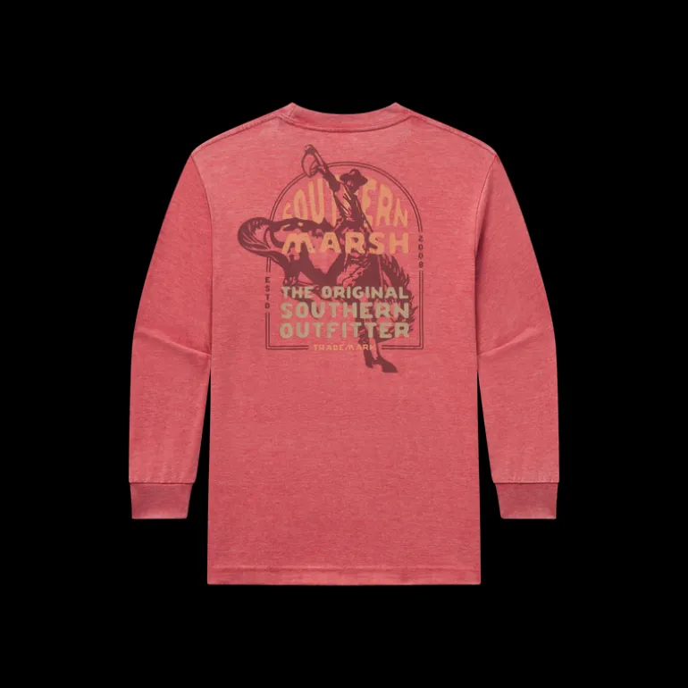 Youth Seawash™ Tee - Rodeo Rider - Long Sleeve