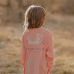 Youth SEAWASH™ Tee - Stamped Duck - Long Sleeve