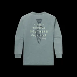 Youth SEAWASH™ Tee - The Original Co. - Redfish - Long Sleeve