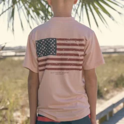 Youth SEAWASH™ Tee - Vintage Flag