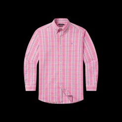 Youth Shores Windowpane Performance Dress Shirt