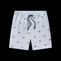 Youth SOUTHERNCLASSICS™ Swim Trunk - Chambray Flags