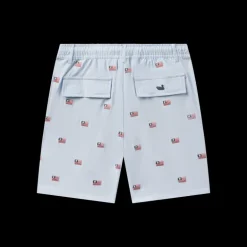 Youth SOUTHERNCLASSICS™ Swim Trunk - Chambray Flags