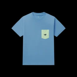 Youth Stewart Pocket Tee - Gingham