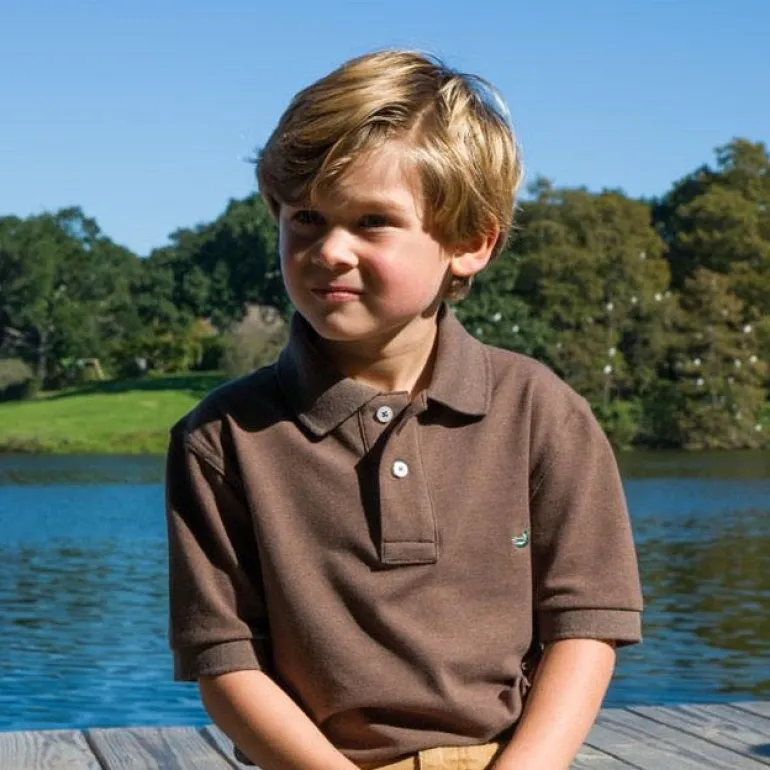 Youth Stonewall Heather Polo