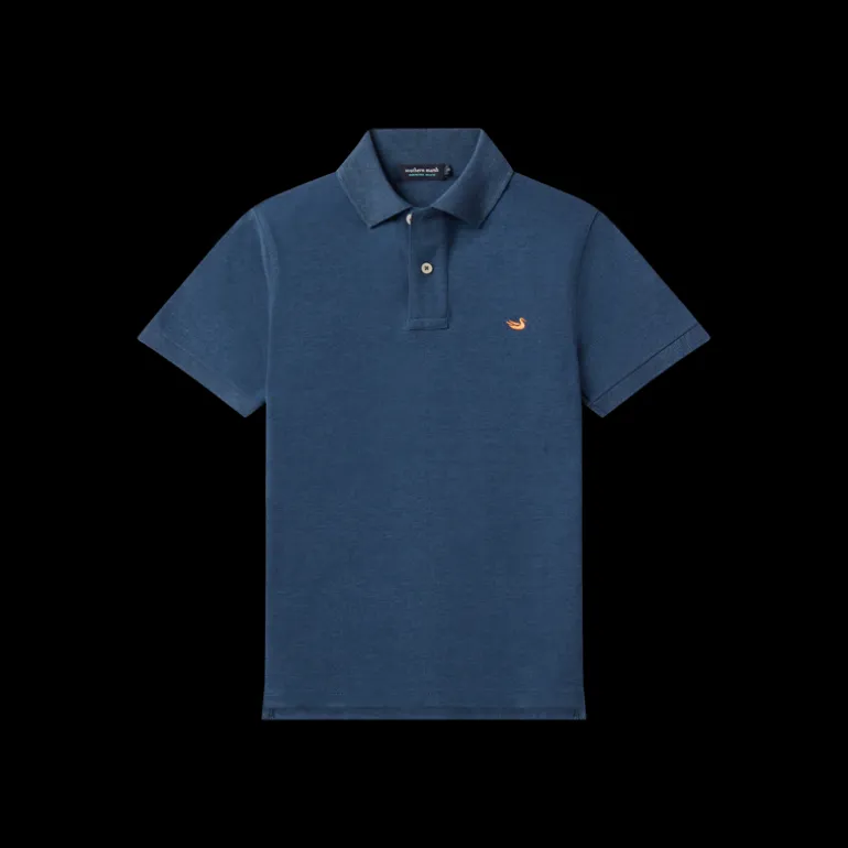 Youth Stonewall Heather Polo