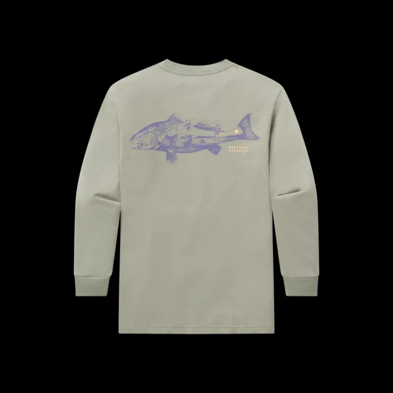 Youth Sunset Spots Tee - Long Sleeve