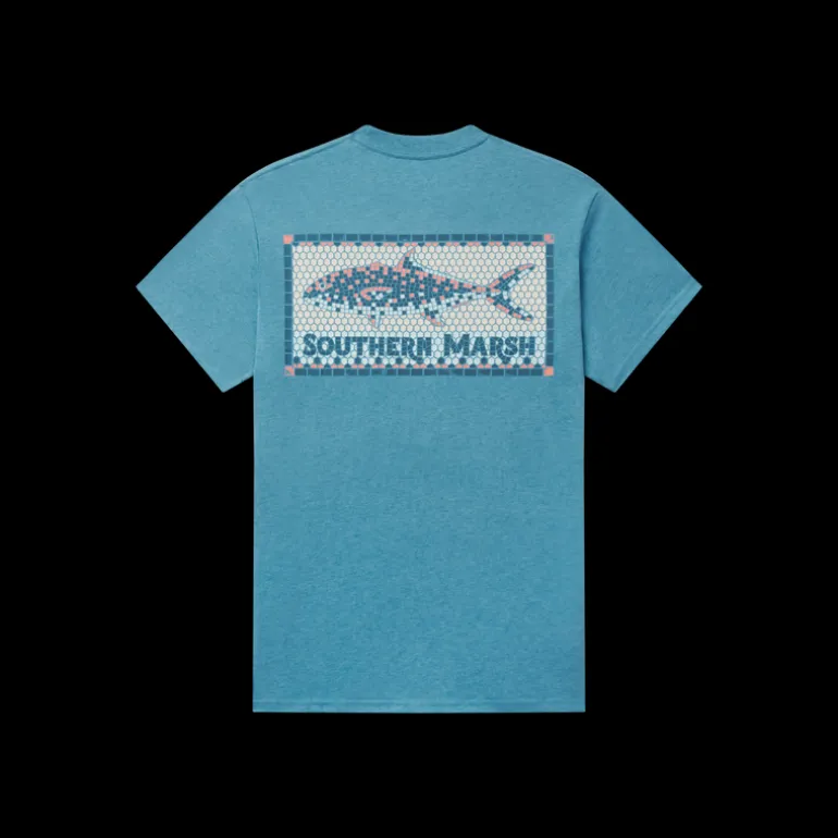 Youth Tile Fish Tee