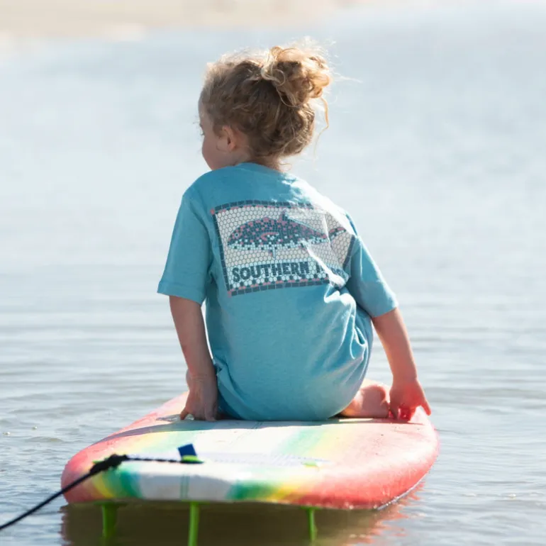 Youth Tile Fish Tee
