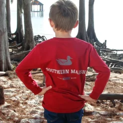 Youth Trademark Duck Tee - Long Sleeve
