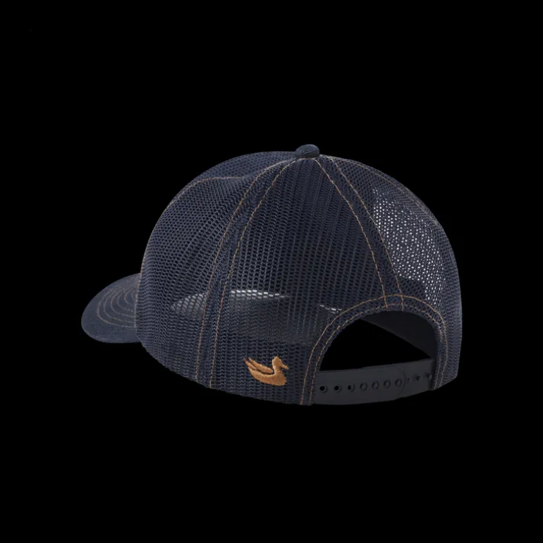 Youth Trucker Hat - Washed Denim