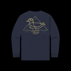 Youth Warning Duck Tee - Long Sleeve