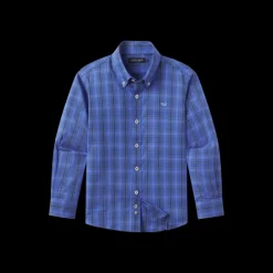 Youth Winston Windowpane Dress Shirt